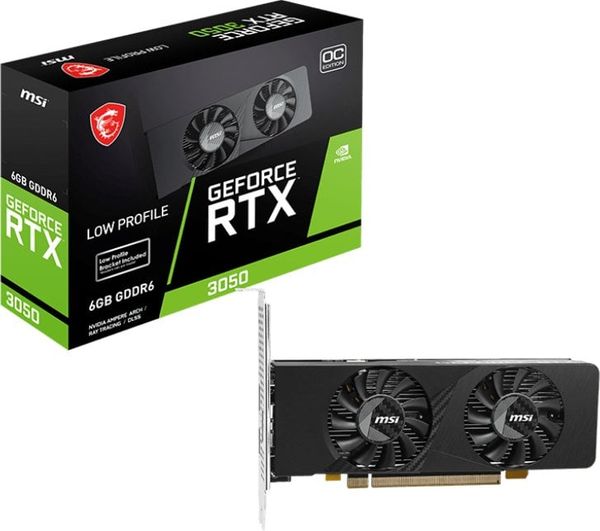 Karta graficzna MSI GeForce RTX 3050 LP E OC 6GB GDDR6