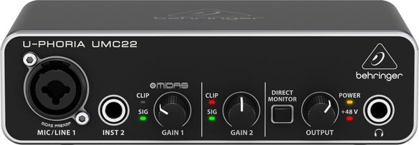 Karta dźwiękowa Behringer UMC22