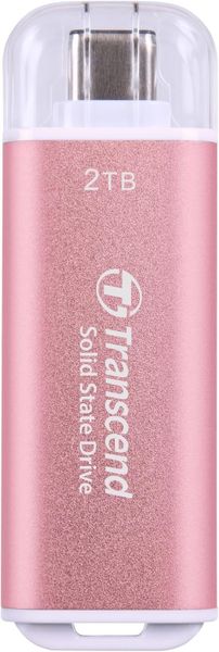 Dysk zewnętrzny SSD Transcend ESD300P 2TB Różowy (TS2TESD300P)