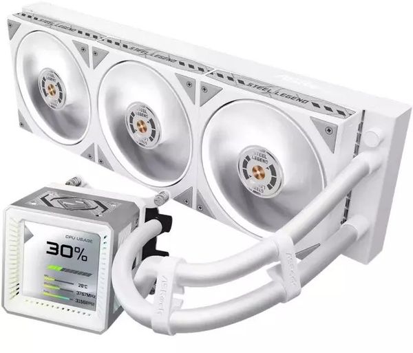 Chłodzenie wodne ASRock Steel Legend 360 LCD