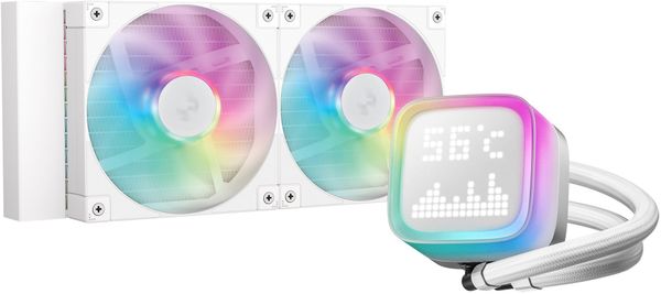 Chłodzenie wodne Deepcool LP240 WH (R-LP240-WHMSMC-G-1)