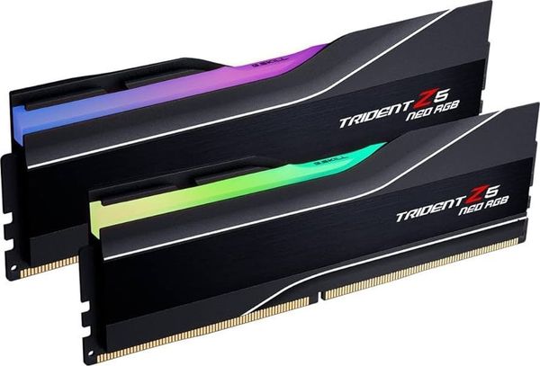 Pamięć G.Skill Trident Z5 Neo RGB, DDR5, 32 GB, 6400MHz, CL30 (F5-6400J3039G16GX2-TZ5NR)
