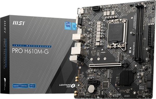 Płyta główna MSI PRO H610M-G