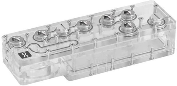 Alphacool Core Distroplate 240 XS D5/DDC, ARGB - akryl