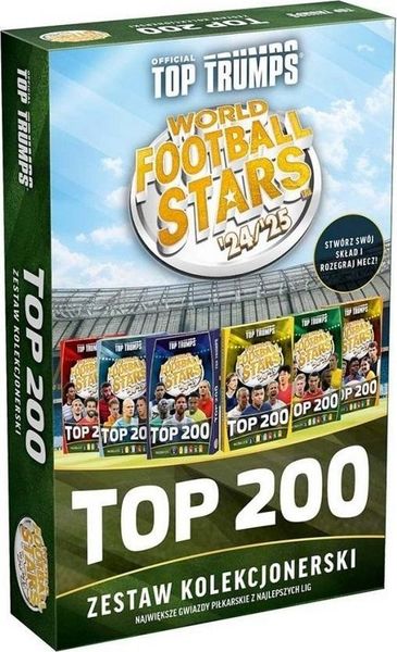 Winning Moves Top Trumps World Football Stars Zestaw kolekcjo...