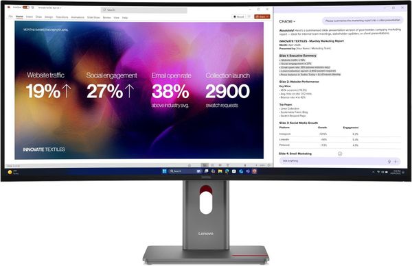 Monitor Lenovo P40wd-40 (64B4XAT1EU)