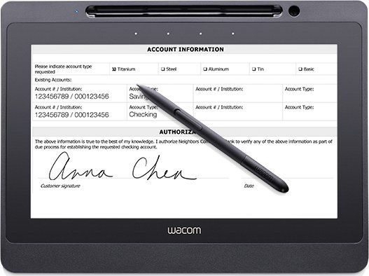 Tablet graficzny Wacom Tablet do Podpisu Wacom DTU1141B 10,6"